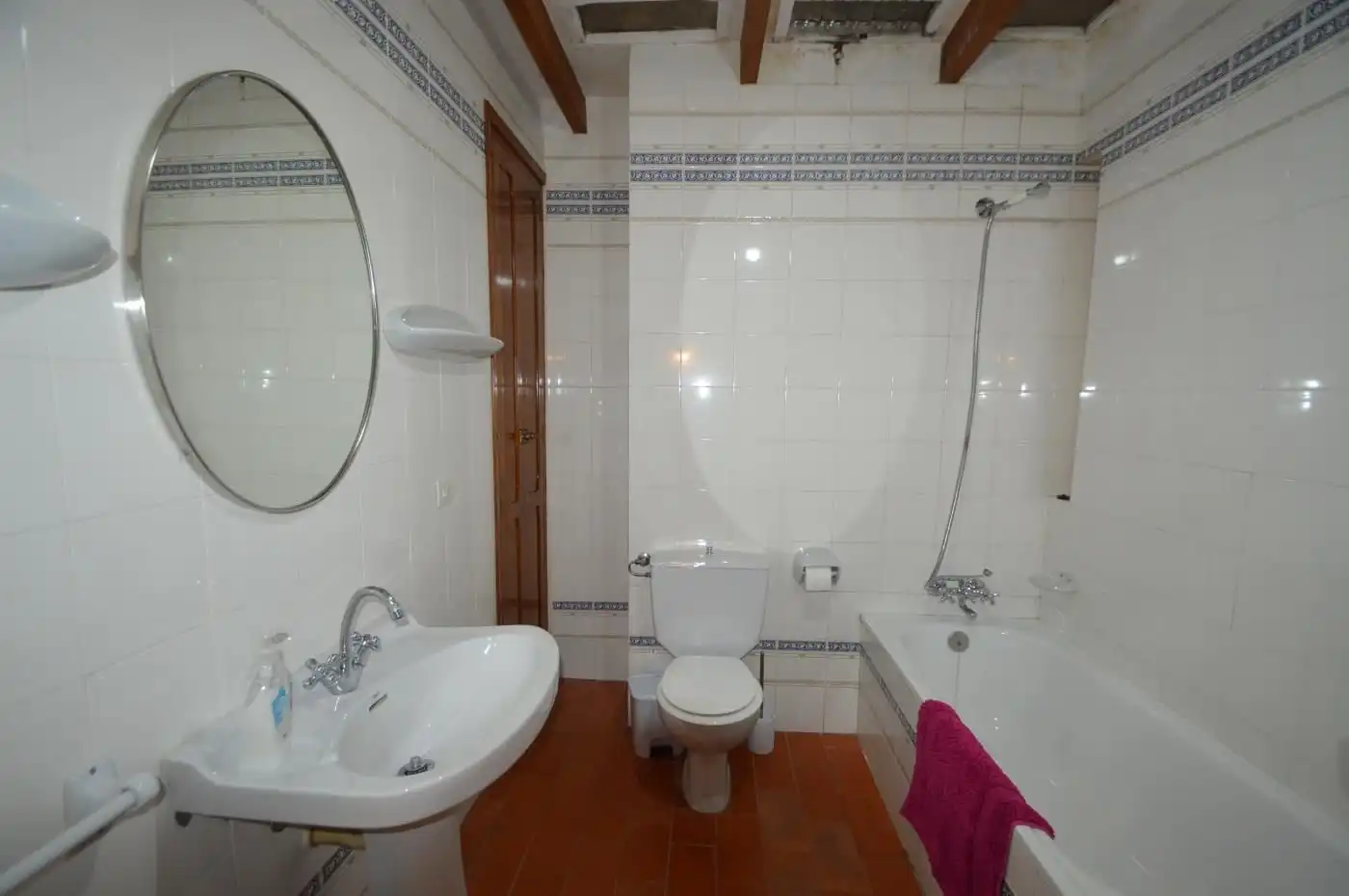 Baño de Casa adosada en venta en Xert con Terraza, Trastero y Balcón