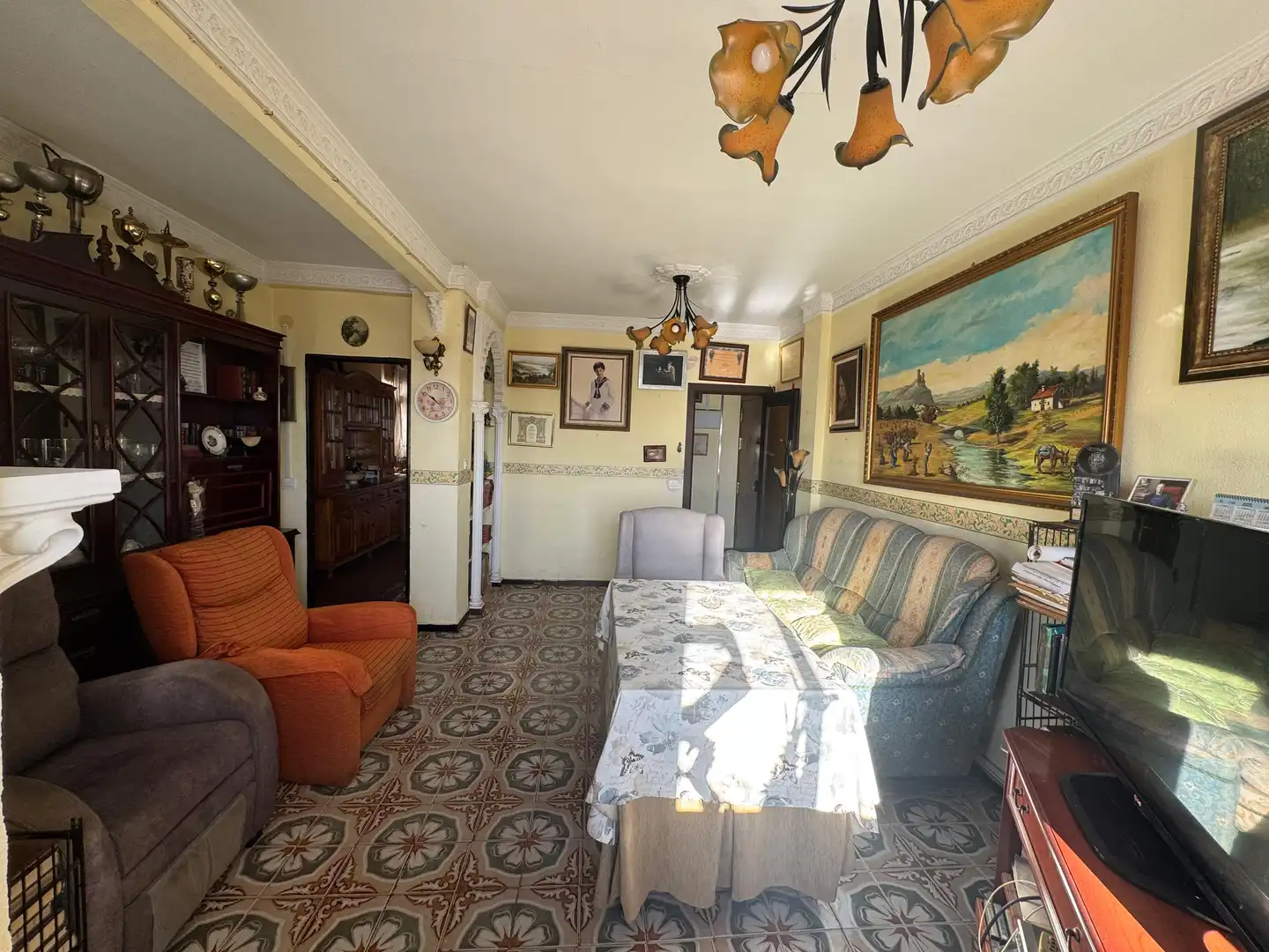 Living room of Flat for sale in Sevilla  with Terrace