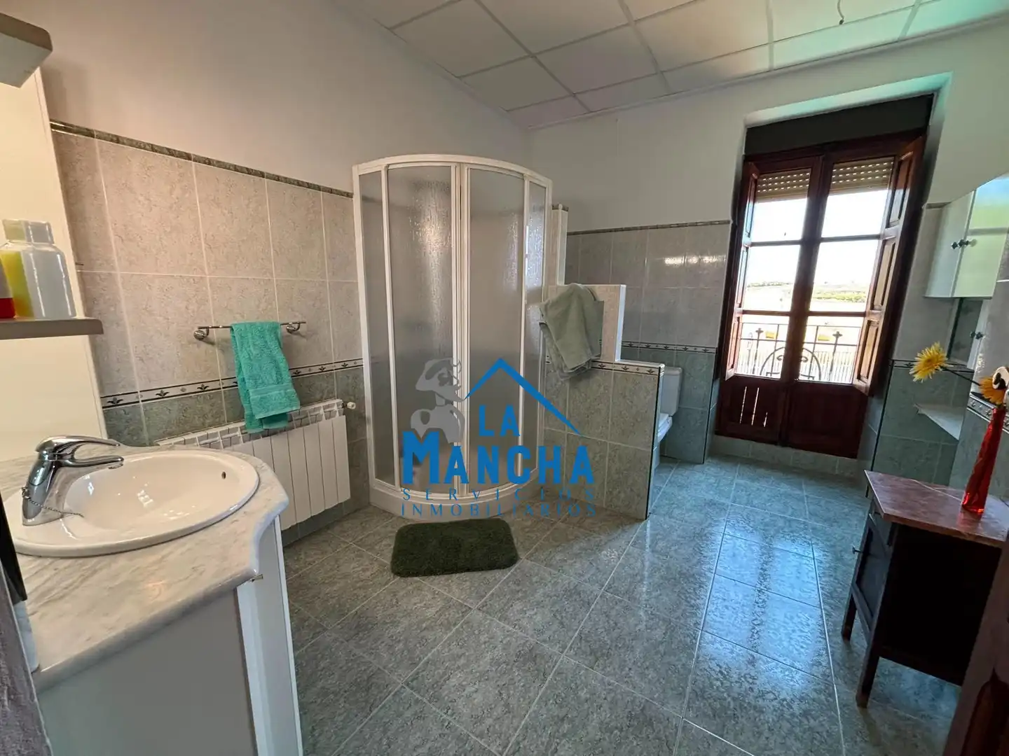 Baño de Casa o chalet en venta en Hoya-Gonzalo con Calefacción, Jardín privado y Amueblado