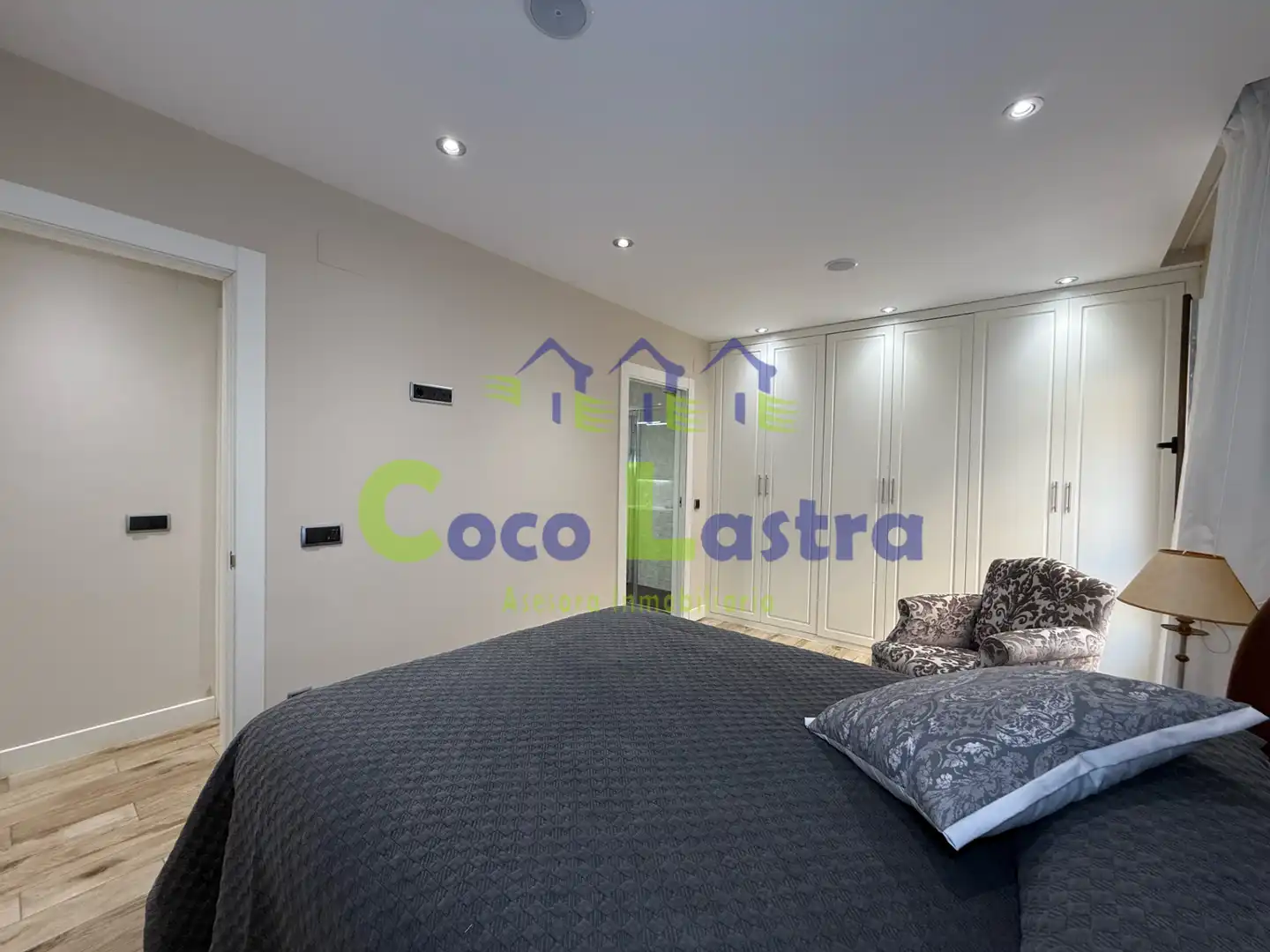 Bedroom of Flat for rent in Salamanca  with Heating, Furnished and Oven
