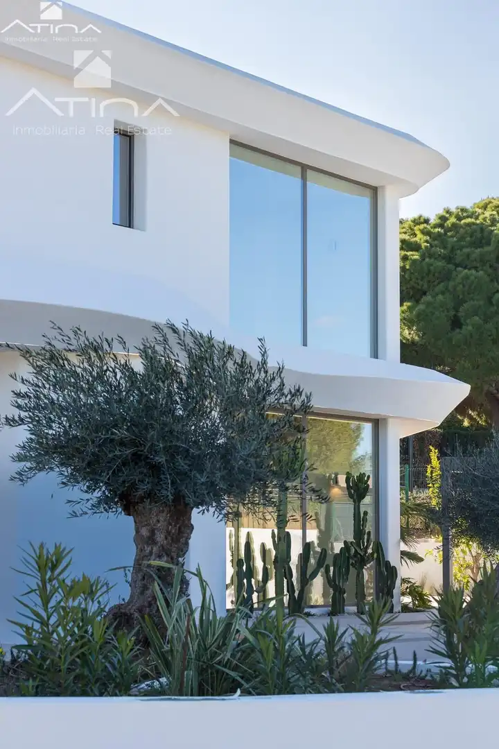 Exterior view of Houses for sale in Jávea / Xàbia  with Air Conditioner, Heating and Private garden