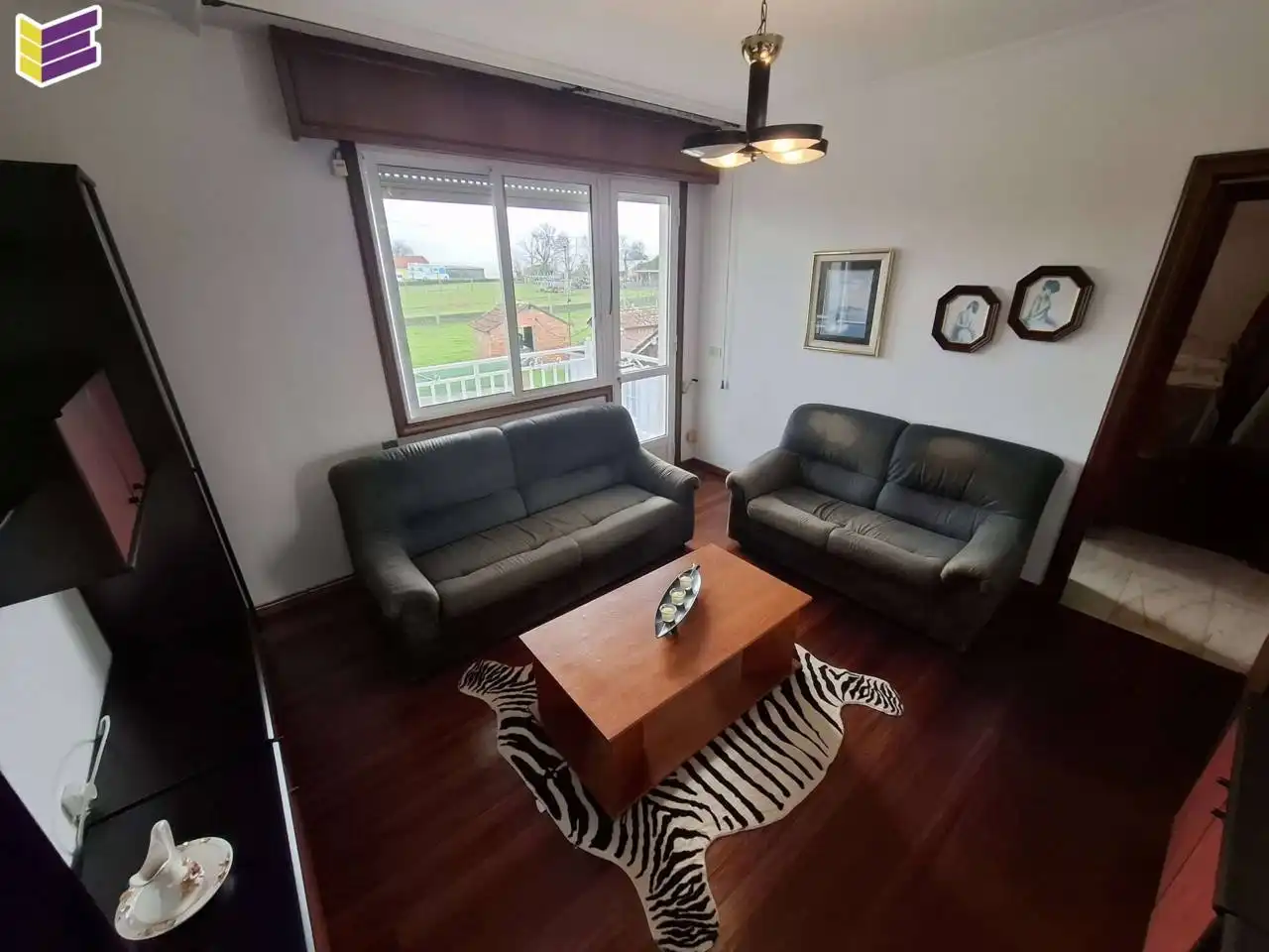 Sala de estar de Casa o chalet en venta en Chantada con Calefacción y Balcón
