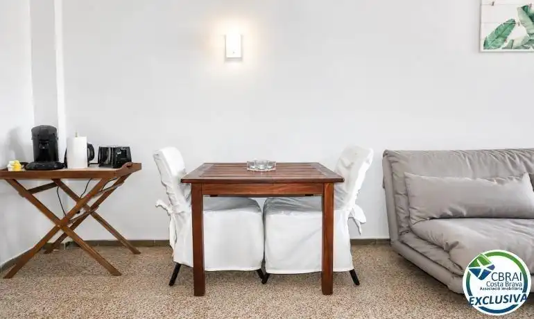 Comedor de Estudio en venta en Empuriabrava con Aire acondicionado, Jardín privado y Terraza