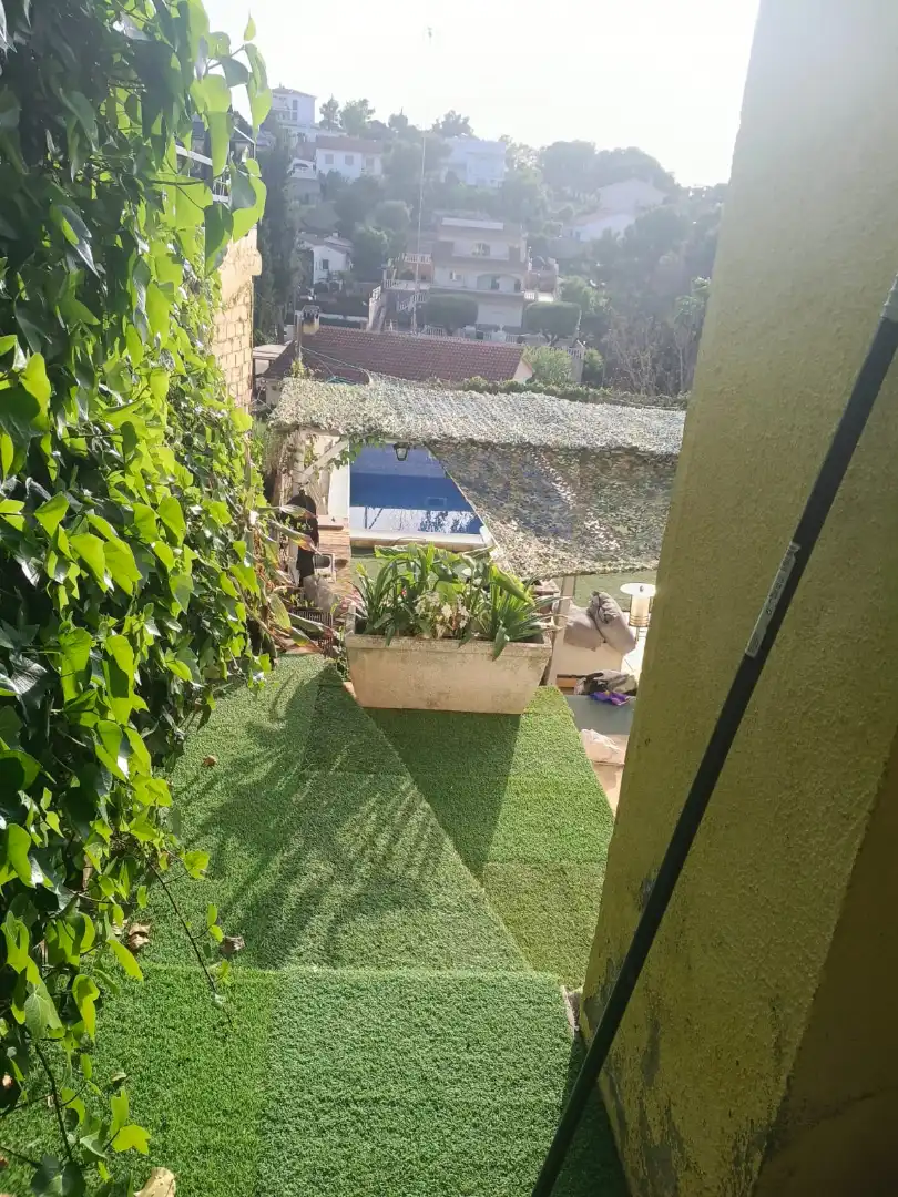 Garden of Detached homes for sale in Sant Pere de Ribes  with Air Conditioner, Heating and Private garden