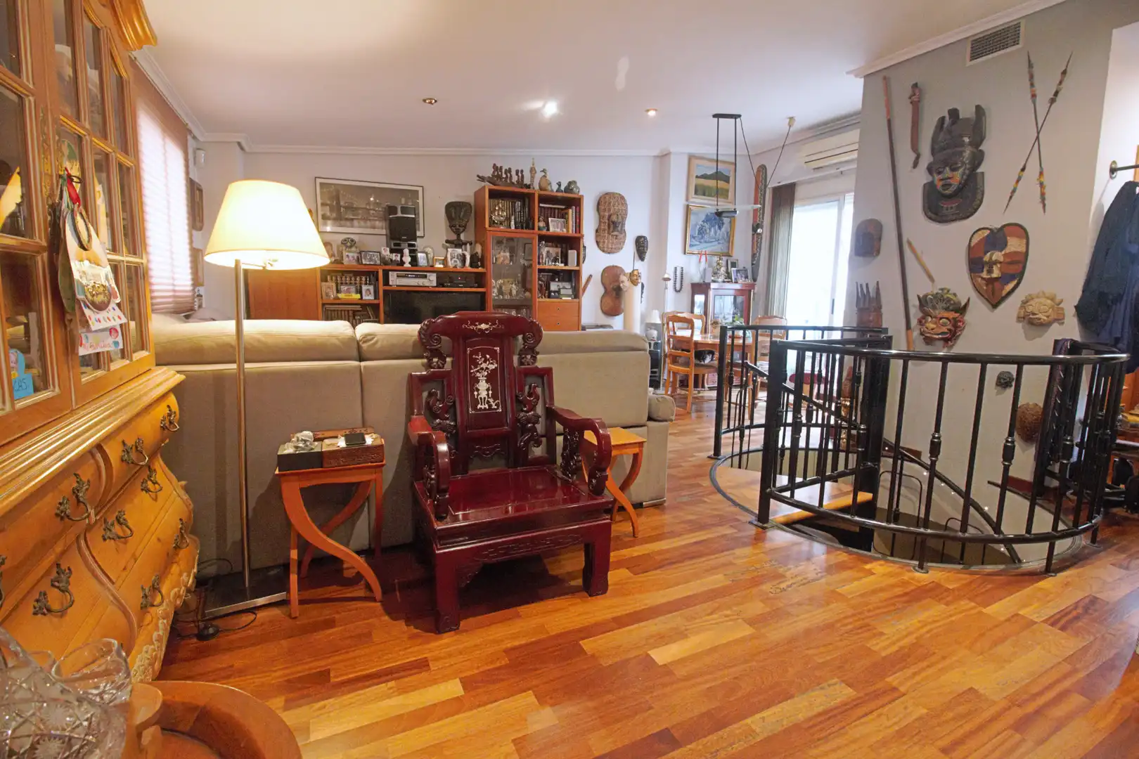 Sala d'estar de Àtic en venda en Valencia amb Aire condicionat, Calefacció i Parquet