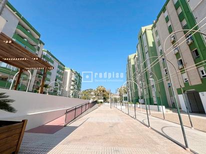Exterior view of Flat for sale in Málaga Capital  with Air Conditioner and Terrace