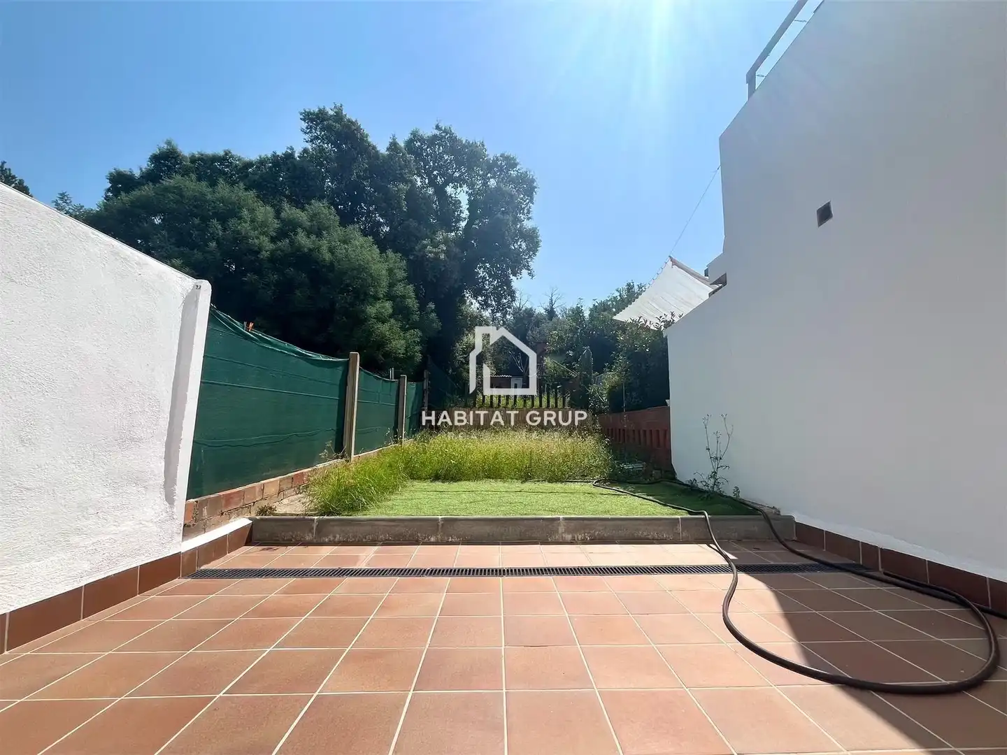 Jardín de Casa adosada en venta en Girona con Aire acondicionado, Calefacción y Jardín privado