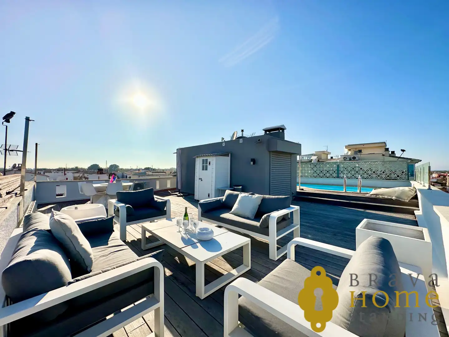 Terraza de Casa o chalet en venta en Empuriabrava con Aire acondicionado, Terraza y Piscina