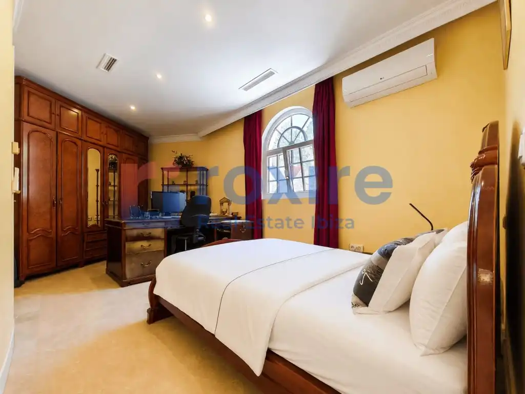 Dormitori de Casa o xalet de lloguer en Sant Josep de sa Talaia amb Aire condicionat, Jardí privat i Terrassa