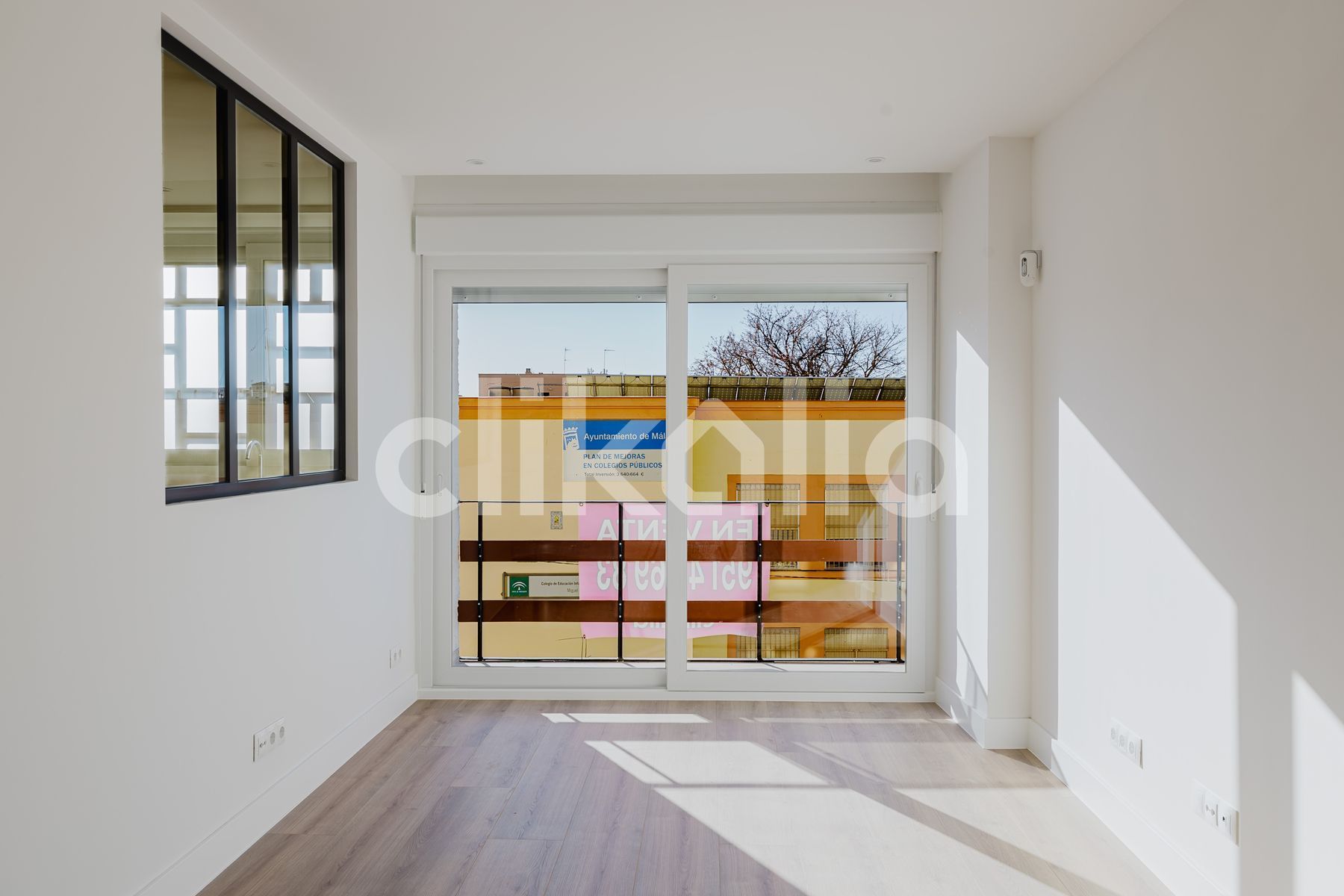 Bedroom of Flat for sale in Málaga Capital  with Air Conditioner, Terrace and Balcony