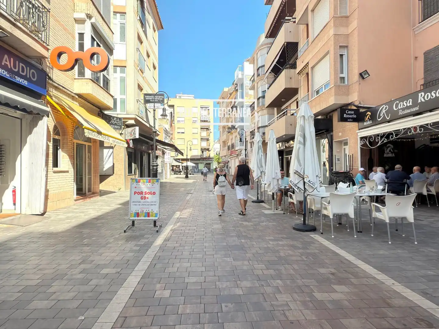Vista exterior de Local de alquiler en Gandia con Aire acondicionado