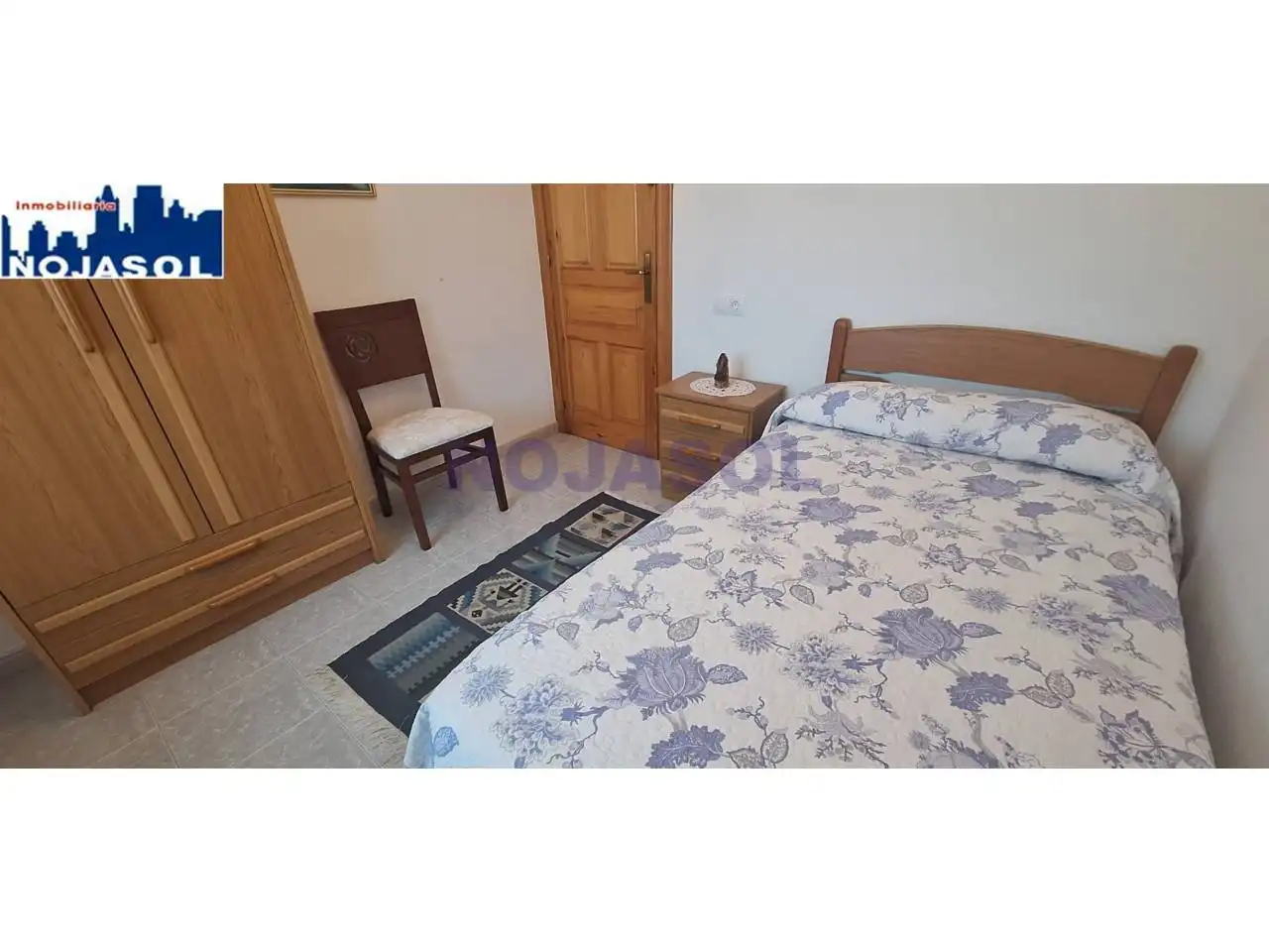 Dormitori de Casa o xalet de lloguer en Noja amb Jardí privat, Terrassa i Moblat