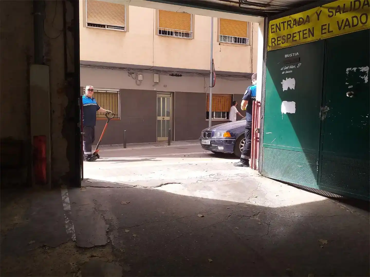 Aparcament de Garatge de lloguer en Badalona