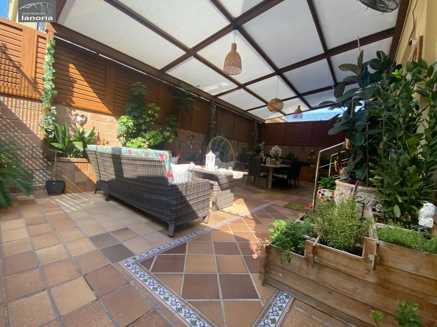 Terrace of Detached homes for sale in Albacete  with Air Conditioner, Heating and Parquet flooring