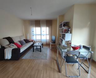 Sala d'estar de Pis de lloguer en Oleiros amb Calefacció, Parquet i Moblat
