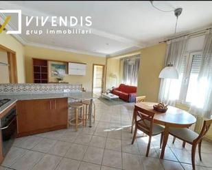 Living room of Flat for sale in  Lleida Capital  with Heating, Terrace and Balcony