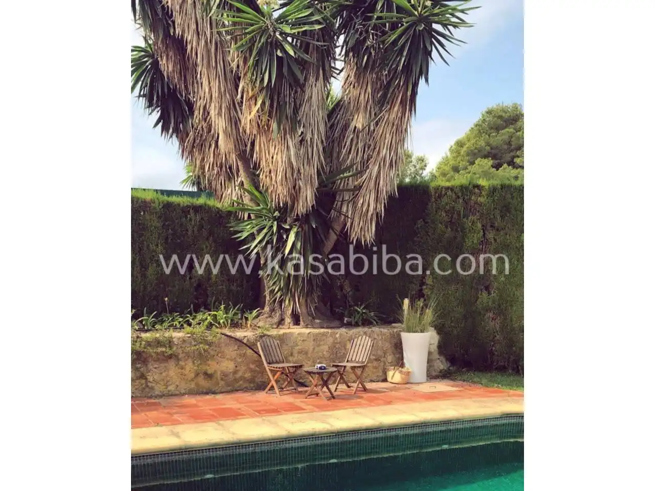 Jardín de Casa o chalet de alquiler en Jávea / Xàbia con Terraza