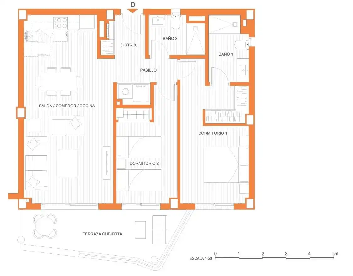 Wohnung mit Pool zum Verkauf in Los Pacos, imagen 9