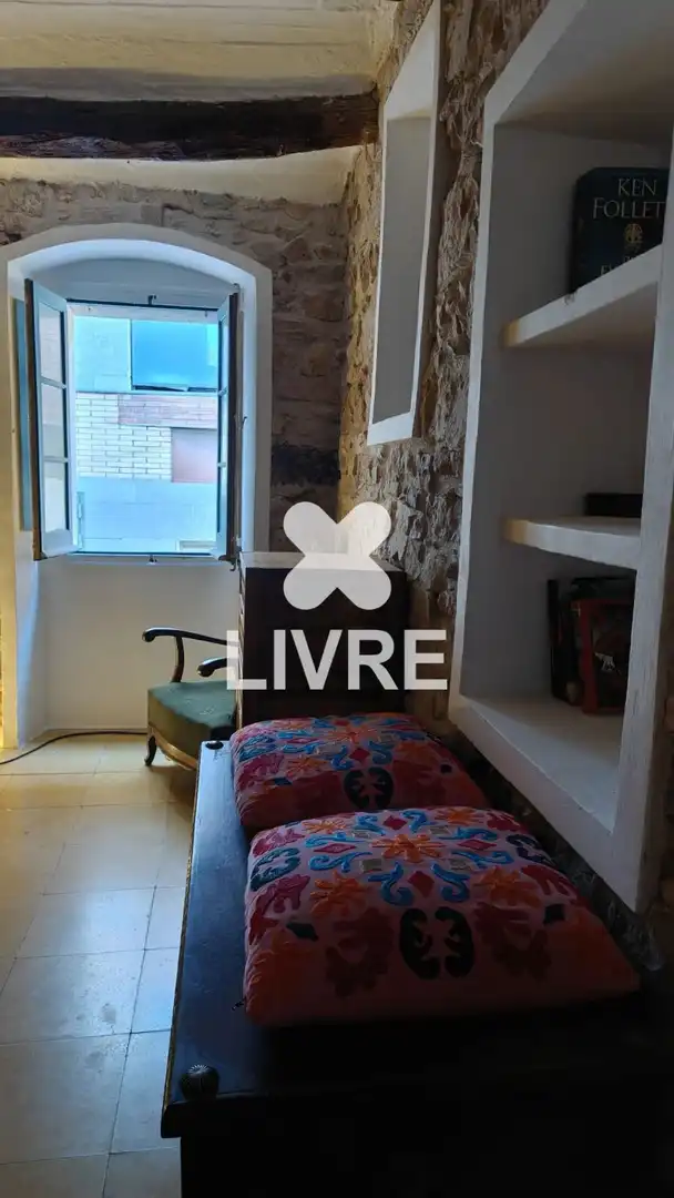 Sala de estar de Casa adosada en venta en Vallirana