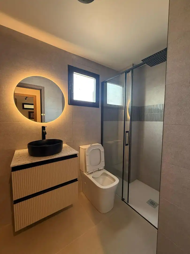 Badezimmer von Dachboden zur Miete in Alicante / Alacant mit Klimaanlage, Heizung und Terrasse