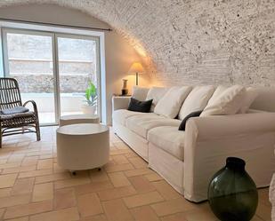 Living room of Single-family semi-detached to rent in Parlavà  with Air Conditioner, Heating and Private garden