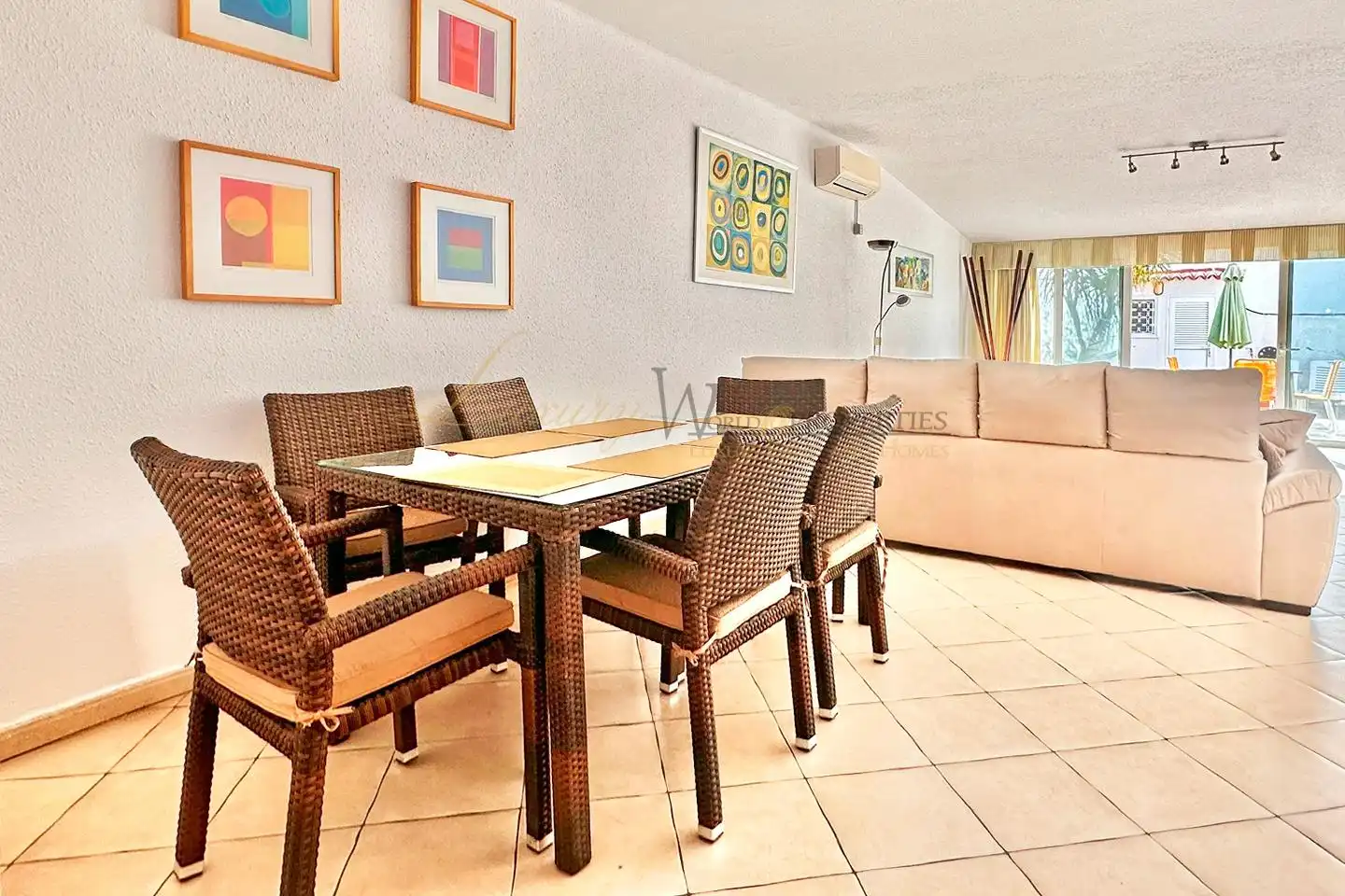 Dining room of Houses for sale in Arona  with Air Conditioner, Terrace and Community pool