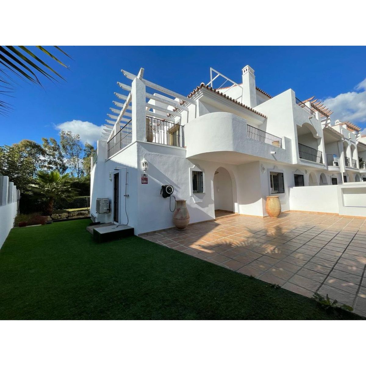 Garden of House or chalet to rent in Marbella  with Air Conditioner, Heating and Terrace