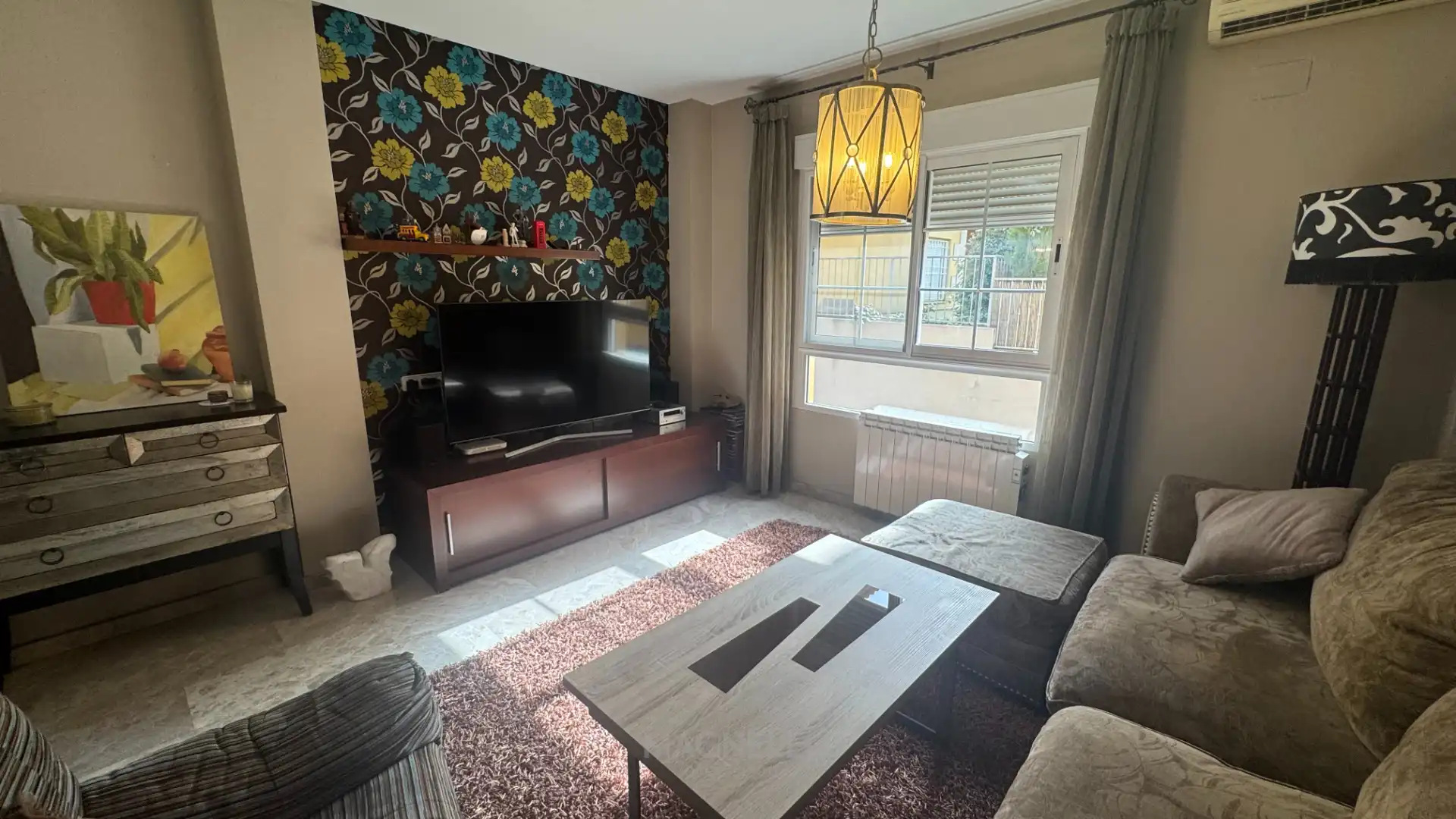 Sala de estar de Casa o chalet en venta en Elda con Jardín privado y Balcón