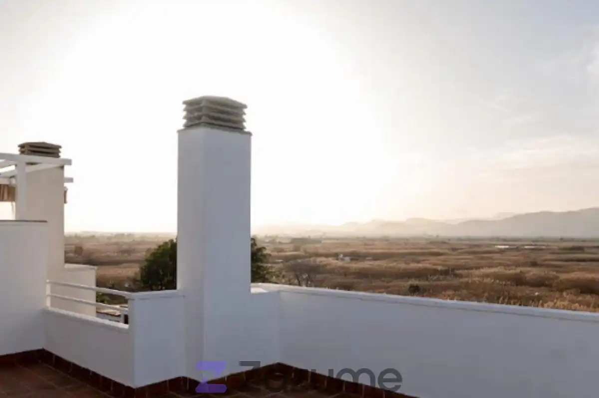 Terraza de Ático de alquiler en Sagunto / Sagunt con Aire acondicionado, Calefacción y Terraza