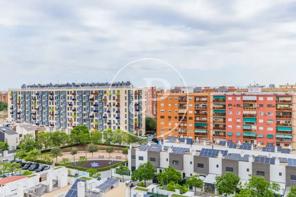 Vista exterior de Piso de alquiler en Valencia con Aire acondicionado, Calefacción y Terraza