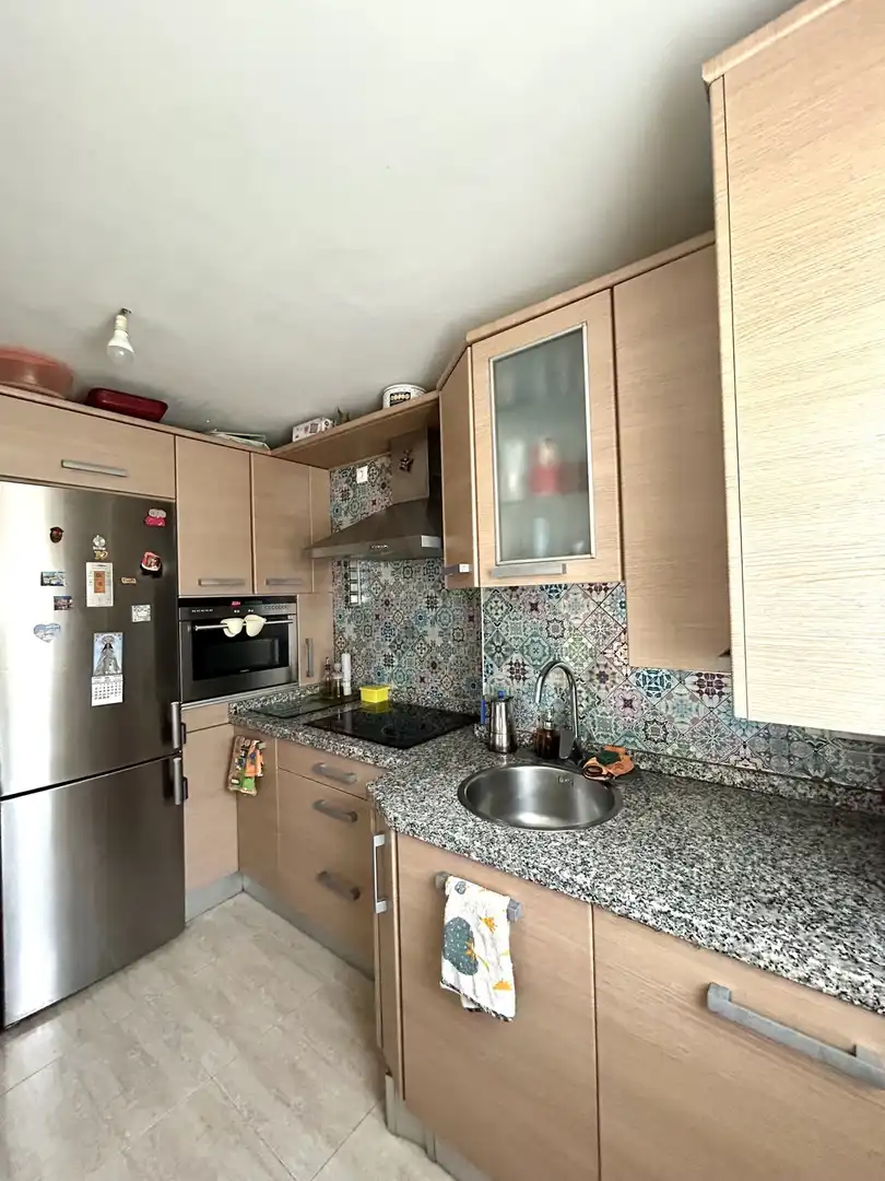 Küche von Maisonette zum Verkauf in Valverde de la Virgen mit Klimaanlage und Heizung