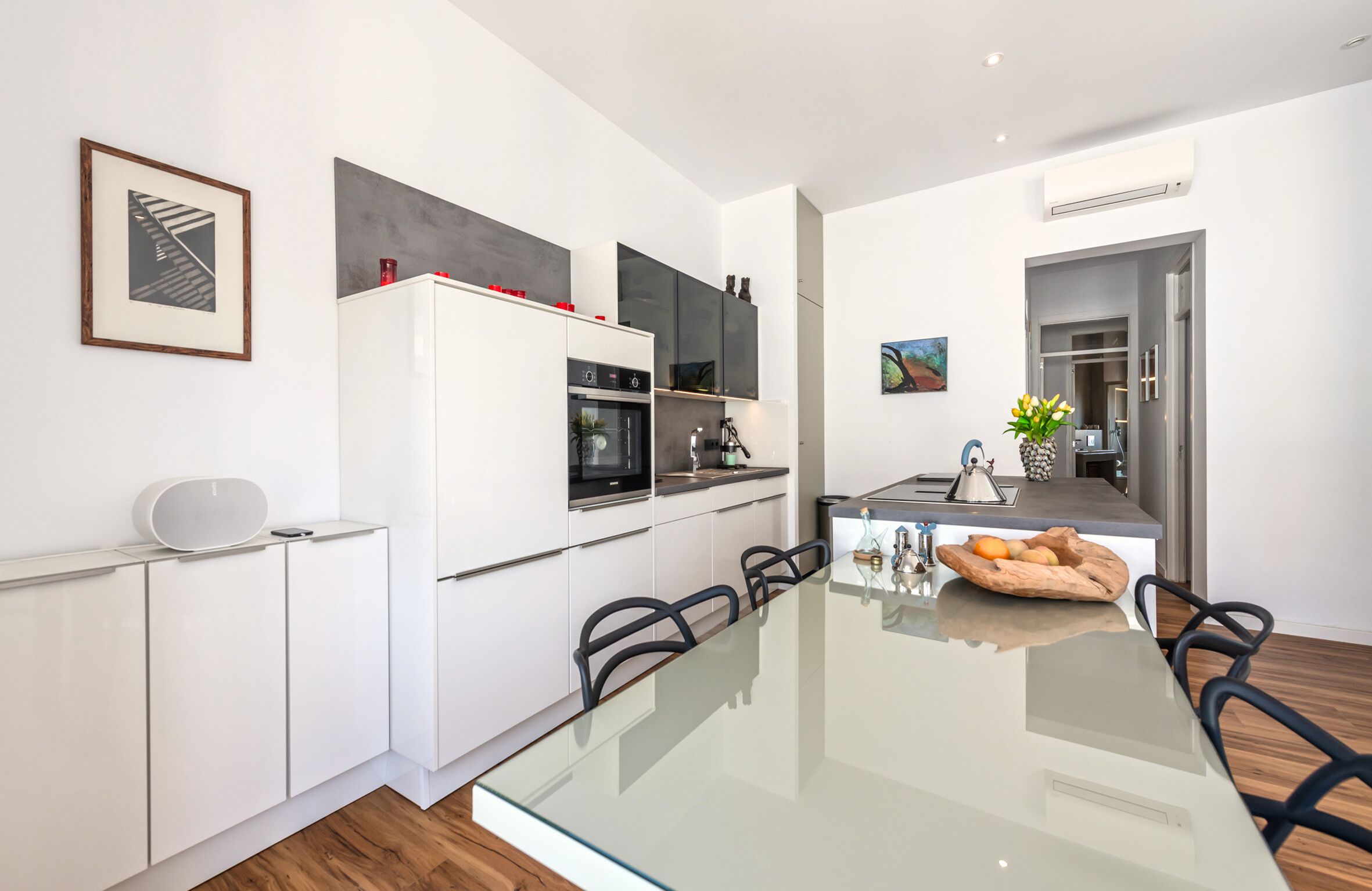Kitchen of Apartment to rent in  Palma de Mallorca  with Air Conditioner and Furnished