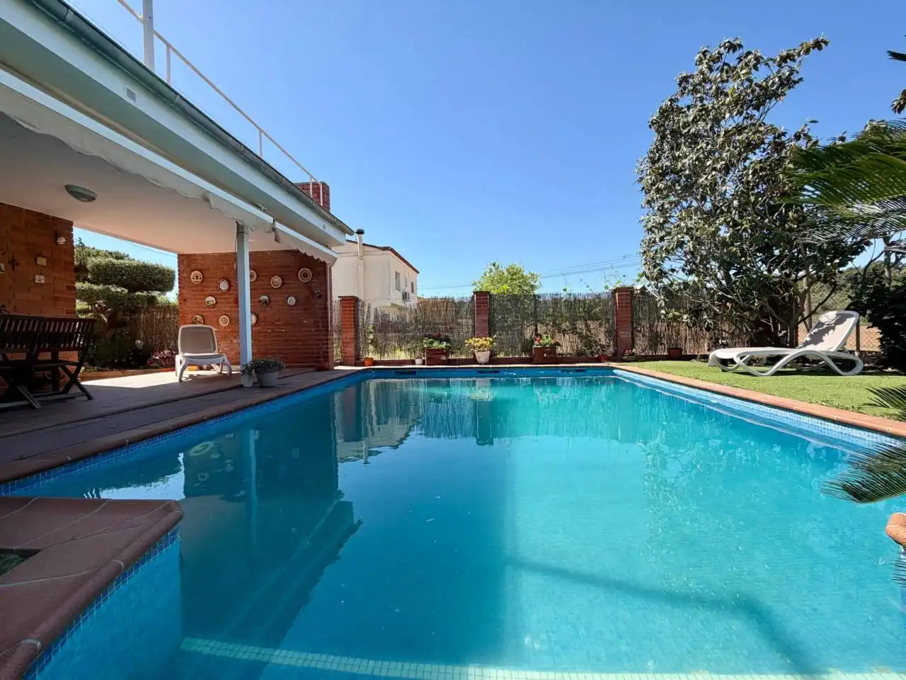 Swimming pool of Houses for sale in Sant Pere de Riudebitlles  with Air Conditioner, Heating and Private garden