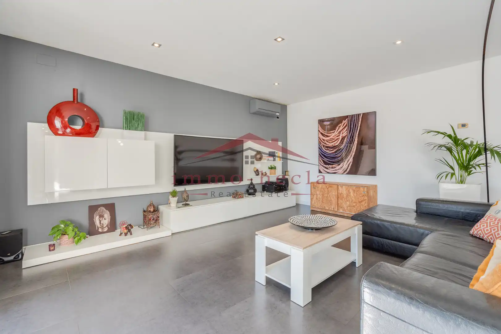 Sala de estar de Casa o chalet en venta en Santa Margarida de Montbui con Calefacción, Jardín privado y Terraza