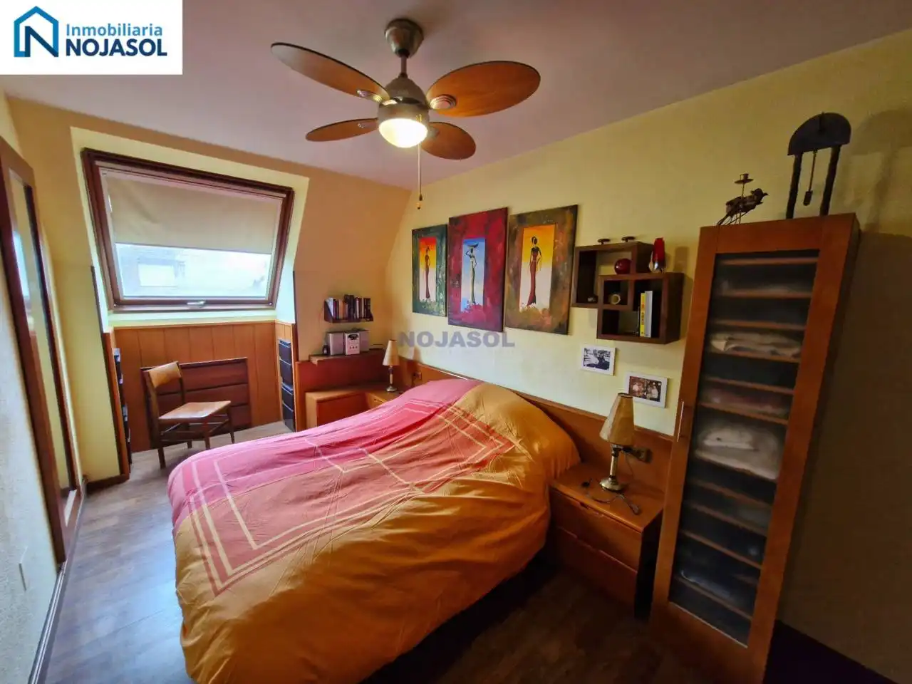 Dormitori de Apartament en venda en Noja amb Calefacció, Terrassa i Moblat