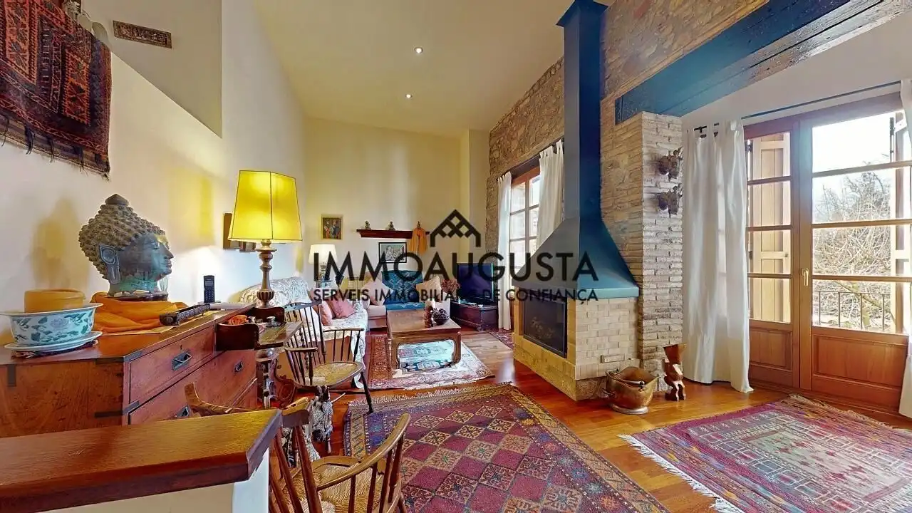 Sala de estar de Finca rústica en venta en Collbató con Aire acondicionado, Calefacción y Terraza