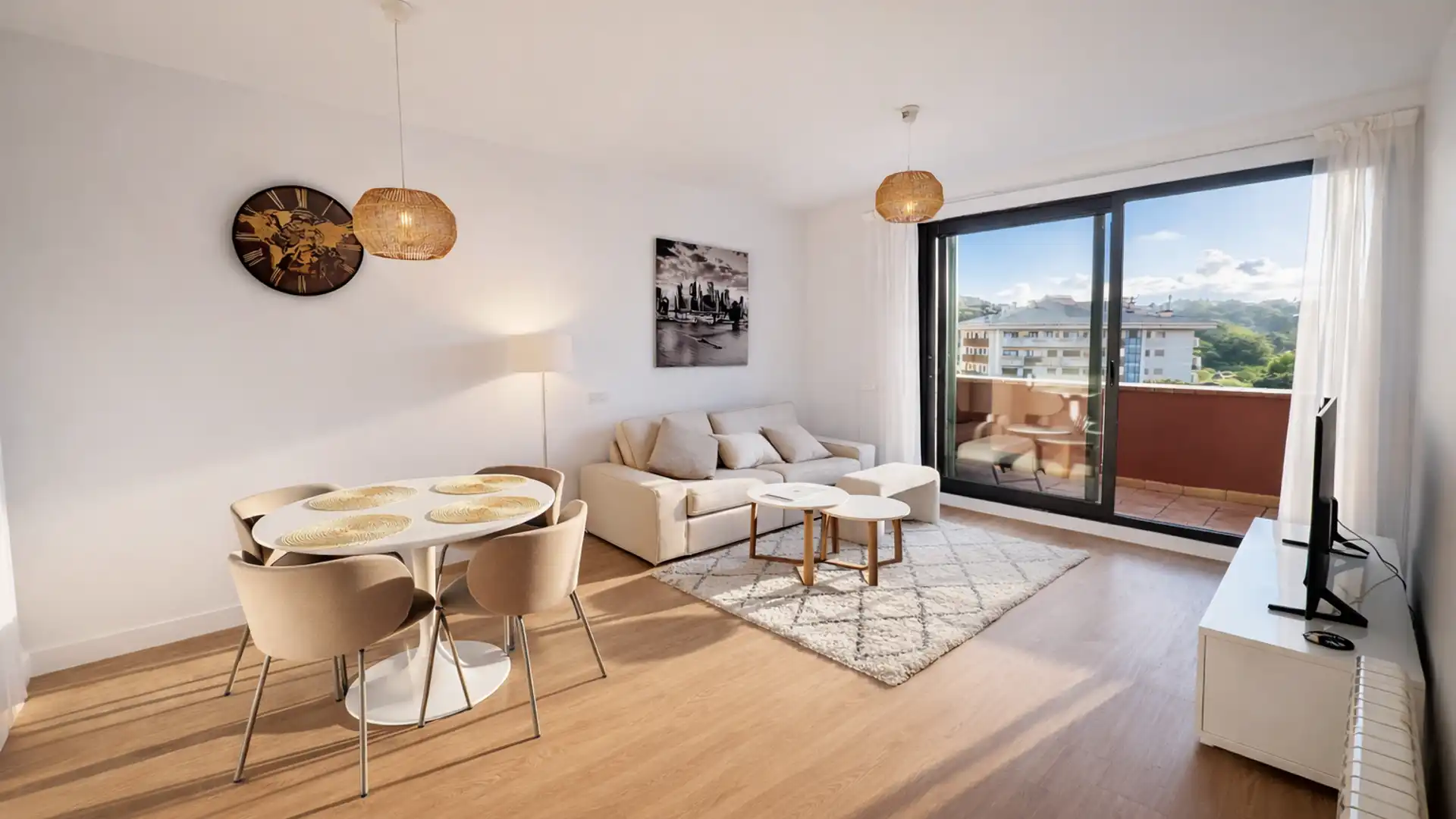 Living room of Attic for sale in Lloret de Mar  with Air Conditioner, Heating and Terrace