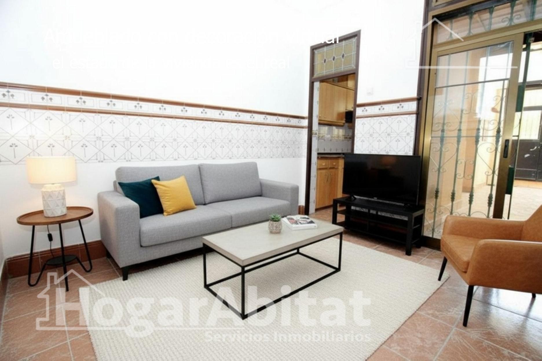 Living room of House or chalet for sale in  Valencia Capital  with Storage room