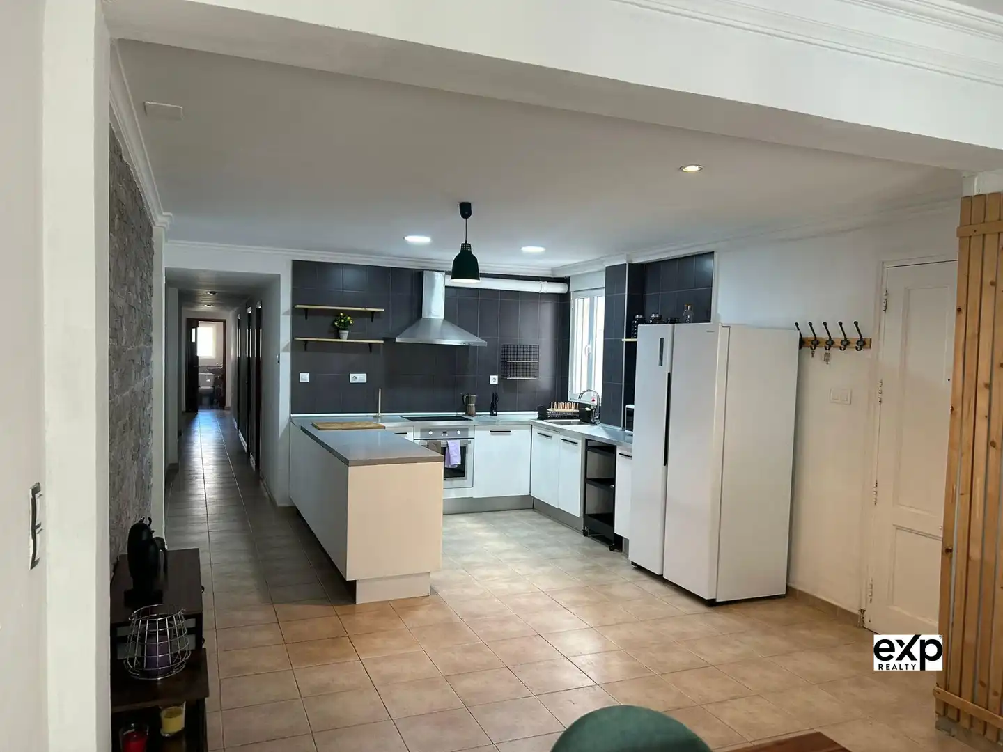 Cocina de Apartamento de alquiler en Xàtiva con Aire acondicionado y Amueblado