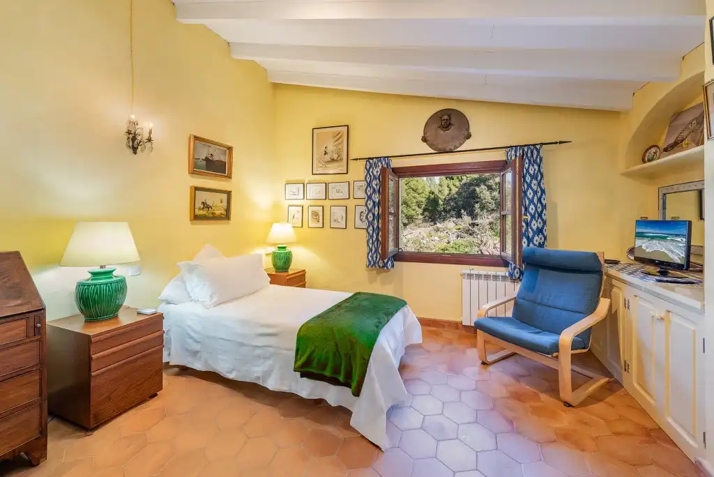Bedroom of Country homes for sale in Deià  with Private garden, Terrace and Storage room