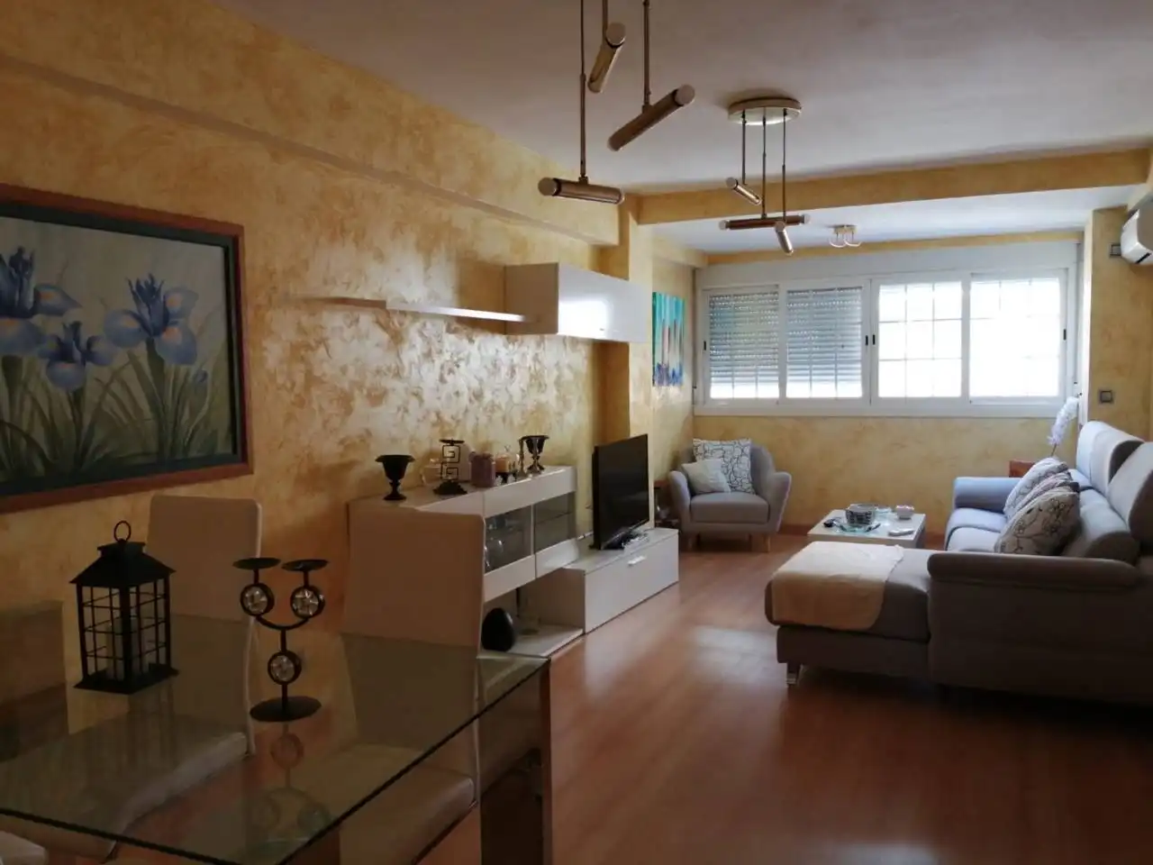 Sala de estar de Piso en venta en Móstoles con Aire acondicionado, Calefacción y Trastero
