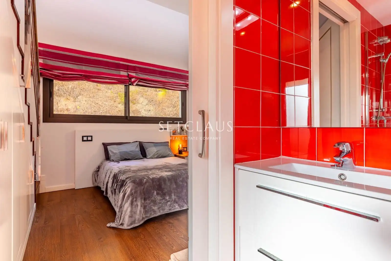 Dormitori de Casa o xalet en venda en Premià de Dalt amb Aire condicionat, Calefacció i Jardí privat