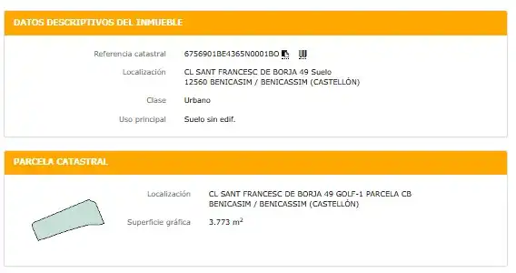Residential land for sale in Calle Sant Francesc de Borja 49, imagen 3