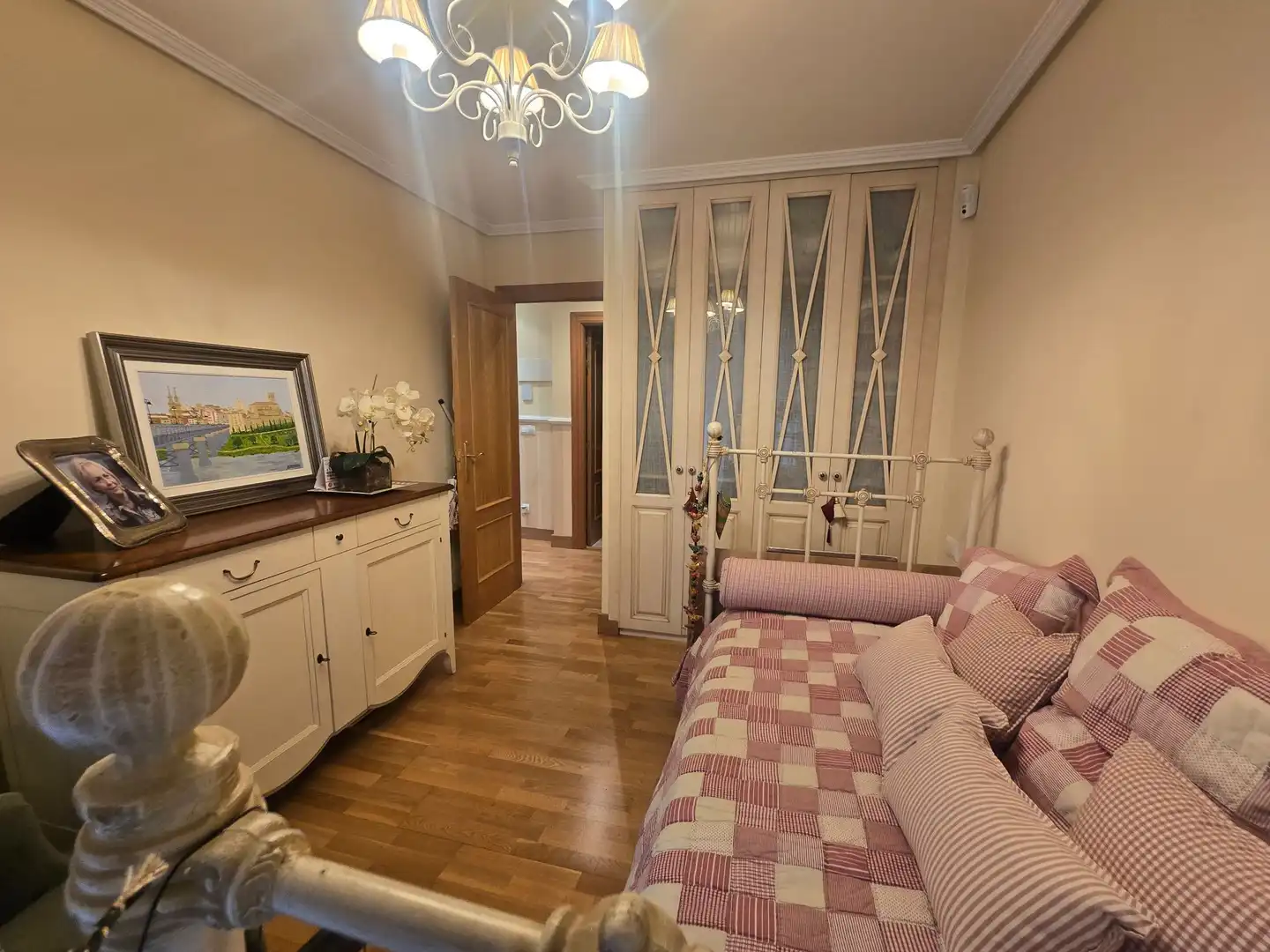 Dormitori de Apartament en venda en Villamediana de Iregua amb Calefacció, Jardí privat i Terrassa