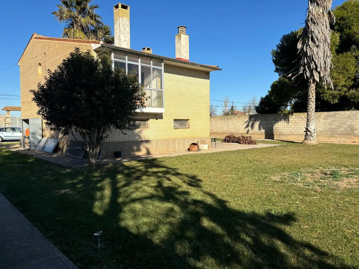 Garden of Houses for sale in Utebo  with Heating, Private garden and Terrace