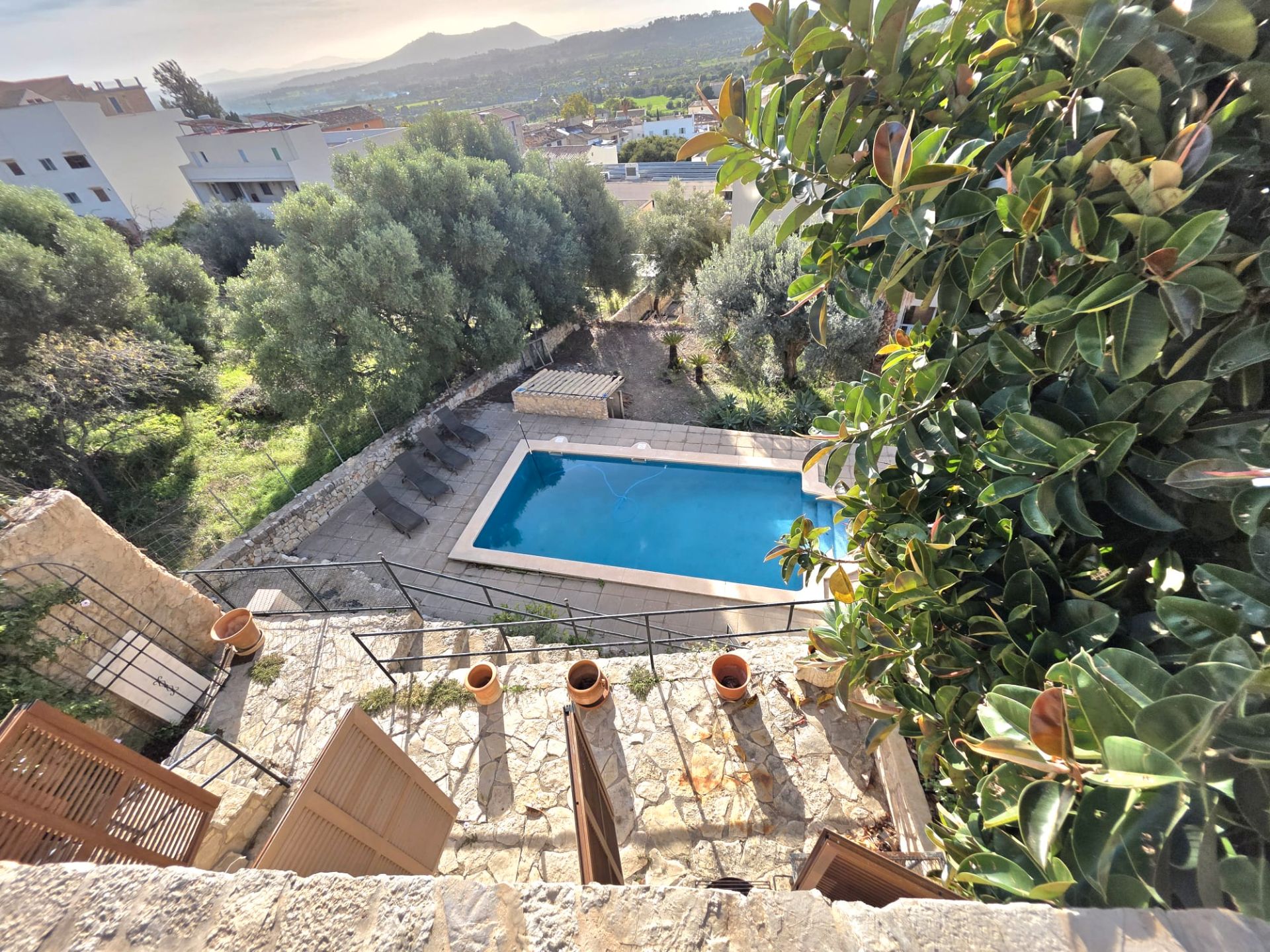 Garden of House or chalet to rent in Selva  with Air Conditioner, Private garden and Terrace