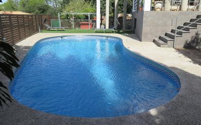 Piscina de Casa o xalet en venda en Girona Capital amb Aire condicionat, Calefacció i Terrassa