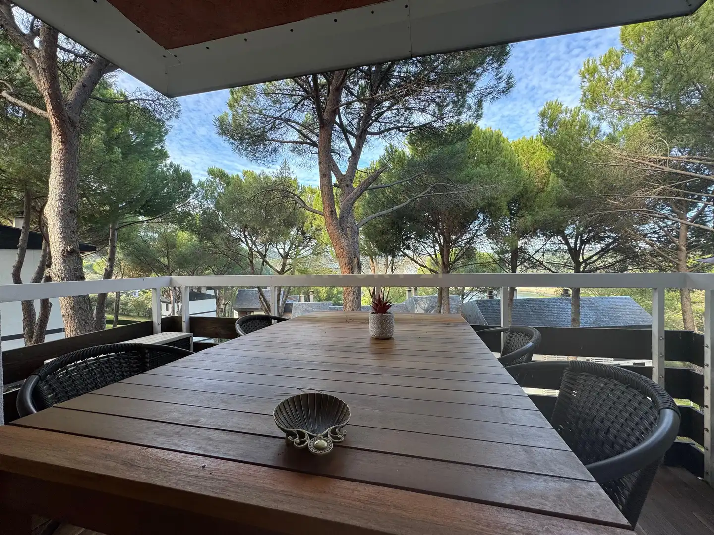 Terrasse von Wohnungen zum Verkauf in San Martín de Valdeiglesias mit Klimaanlage, Privatgarten und Möbliert