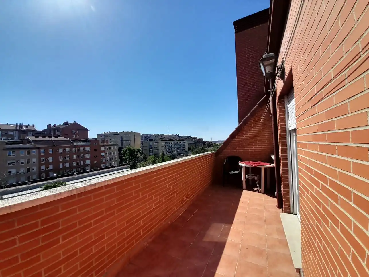 Terrace of Flat for rent in Madrid  with Air Conditioner, Heating and Parquet flooring