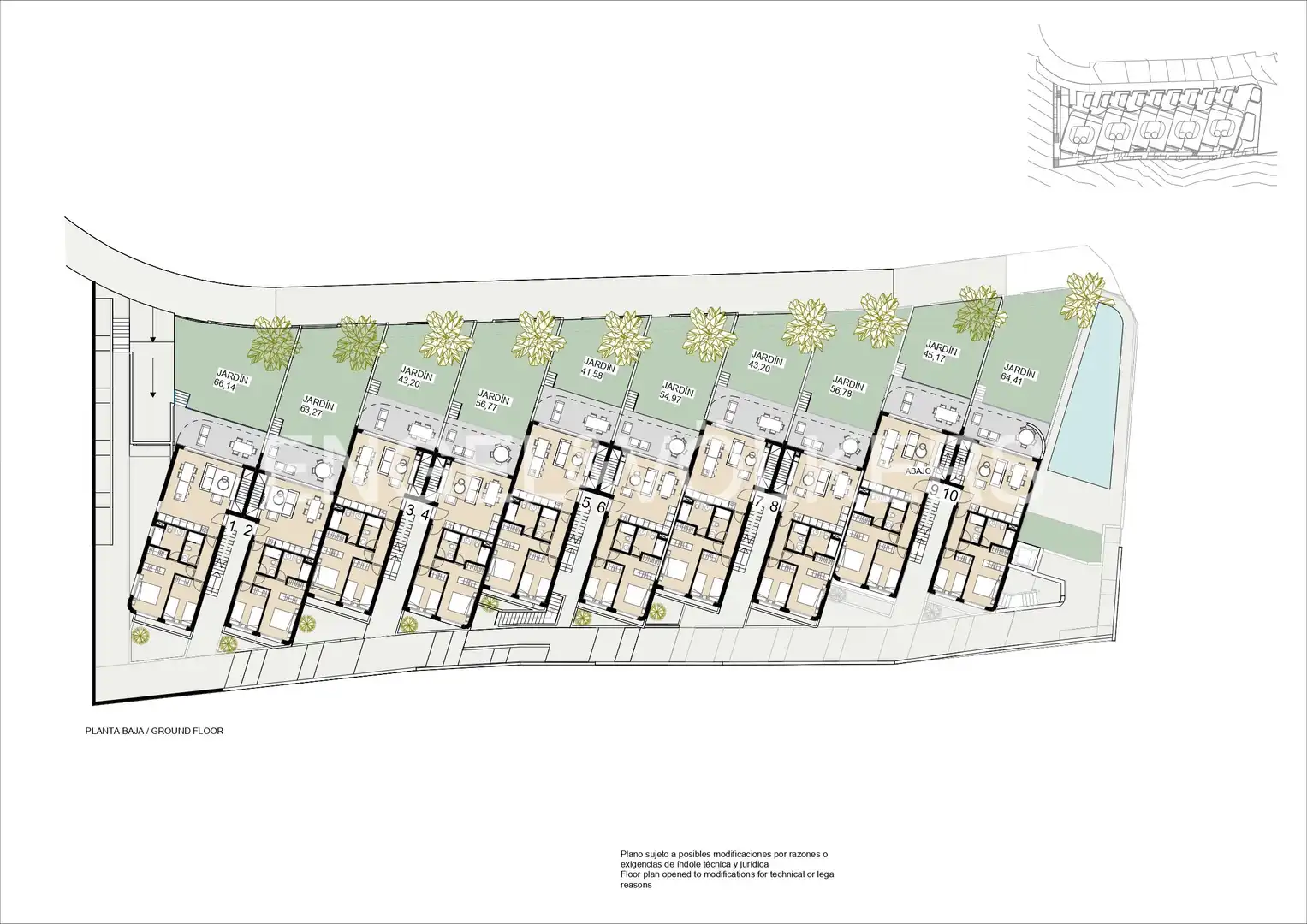 Ático en venta en Torrevieja con Aire acondicionado, Calefacción y Jardín privado
